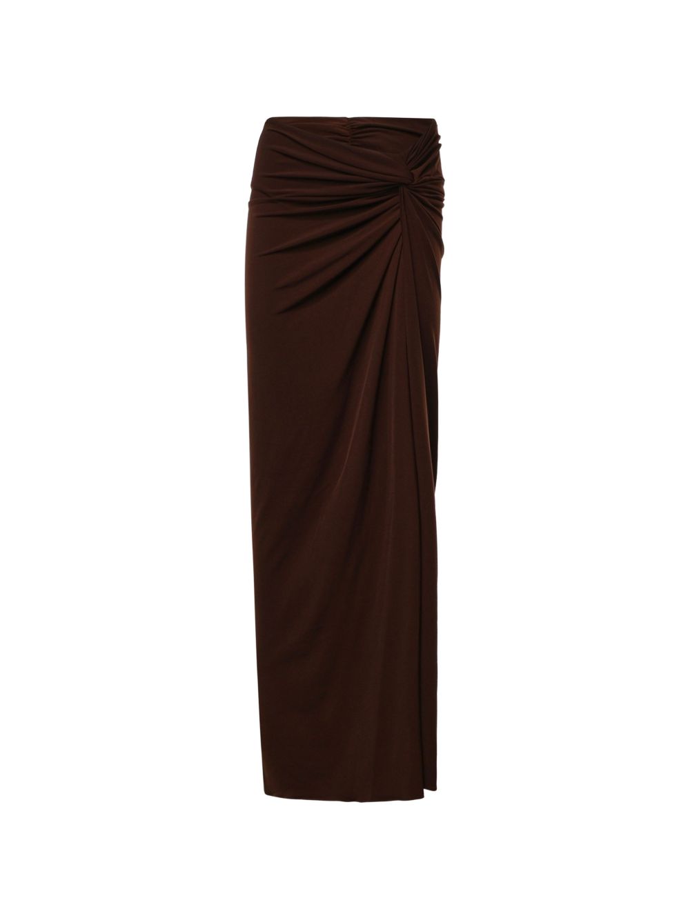 ZOHRA MAXI SKIRT T200311BTJP199 641 DARK BROWN THE ANDAMANE 