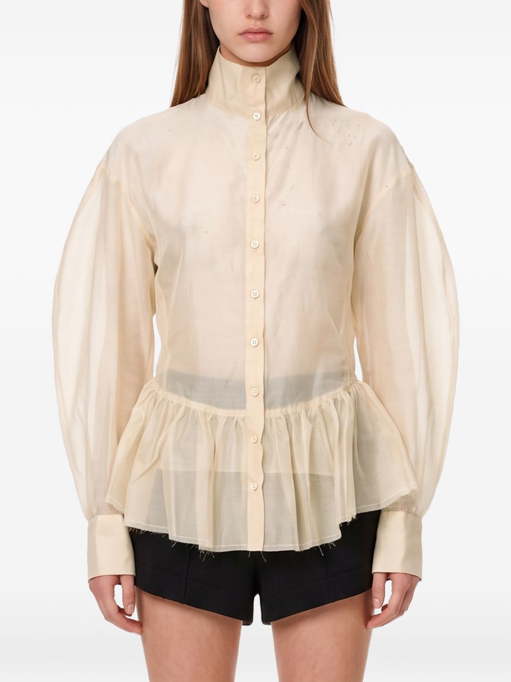 Camicia ELAINE In Mussola TLW04026T0161LNTP T0343 CREAM THE LATEST 