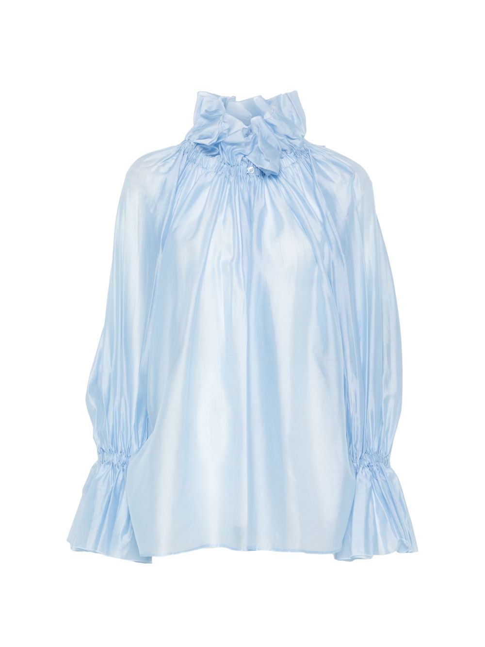Camicia ESTELLE in Mussola TLW04027T0161LNTP T0028 LIGHT BLUE THE LATEST 