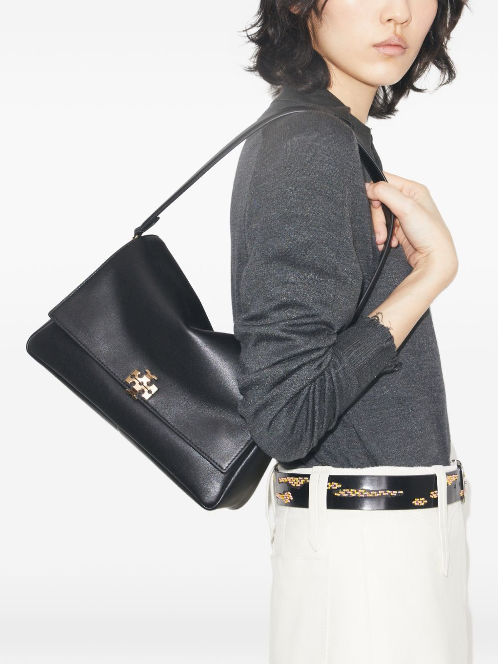 Shoulder bag media Charlie 180726 001 BLACK TORY BURCH 