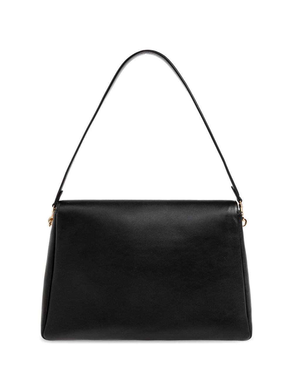 Borsa a spalla grande in pelle Charlie 180727 001 BLACK TORY BURCH 