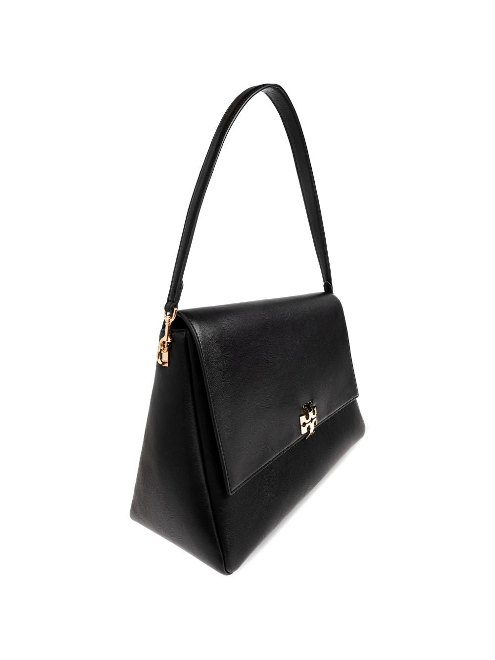 Borsa a spalla grande in pelle Charlie 180727 001 BLACK TORY BURCH 
