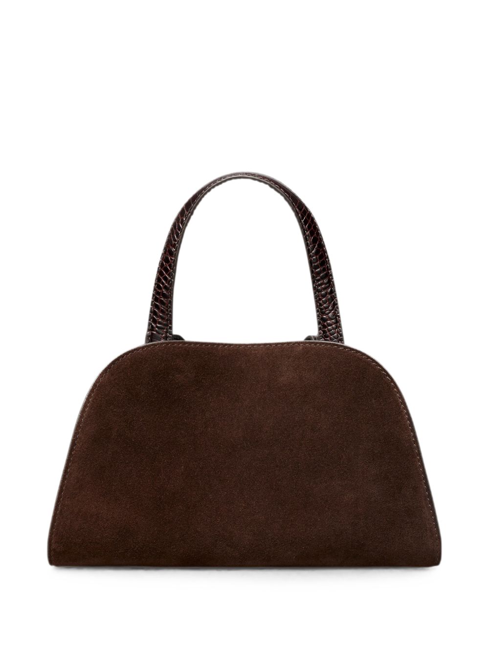 Romy Bauletto Small Suede 183362 201 DARK COCOA TORY BURCH 