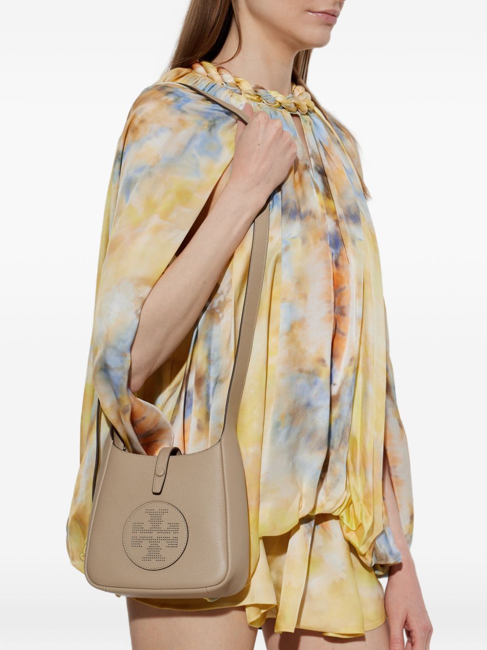 Borsa a tracolla Miller Swing 185793 020 SOFT CEMENT TORY BURCH 