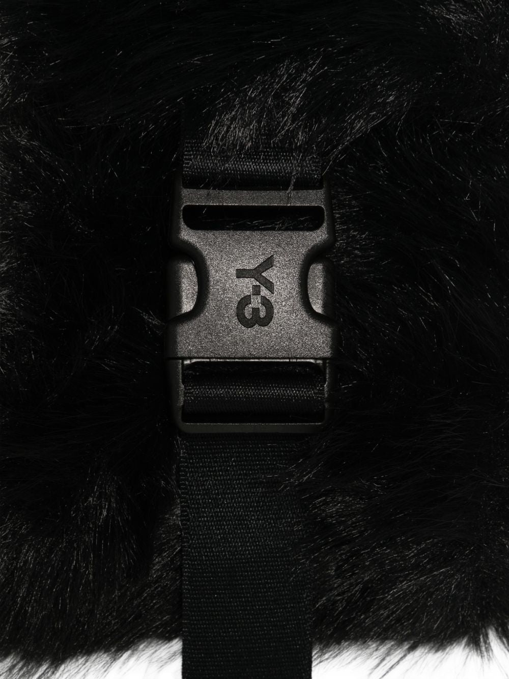 Sciarpa Collare In EcoFur KS8129 BLACK Y-3 