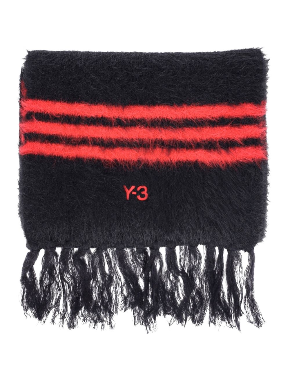 Sciarpa 3-Stripes In Alpaca KW9703 BLACK Y-3 
