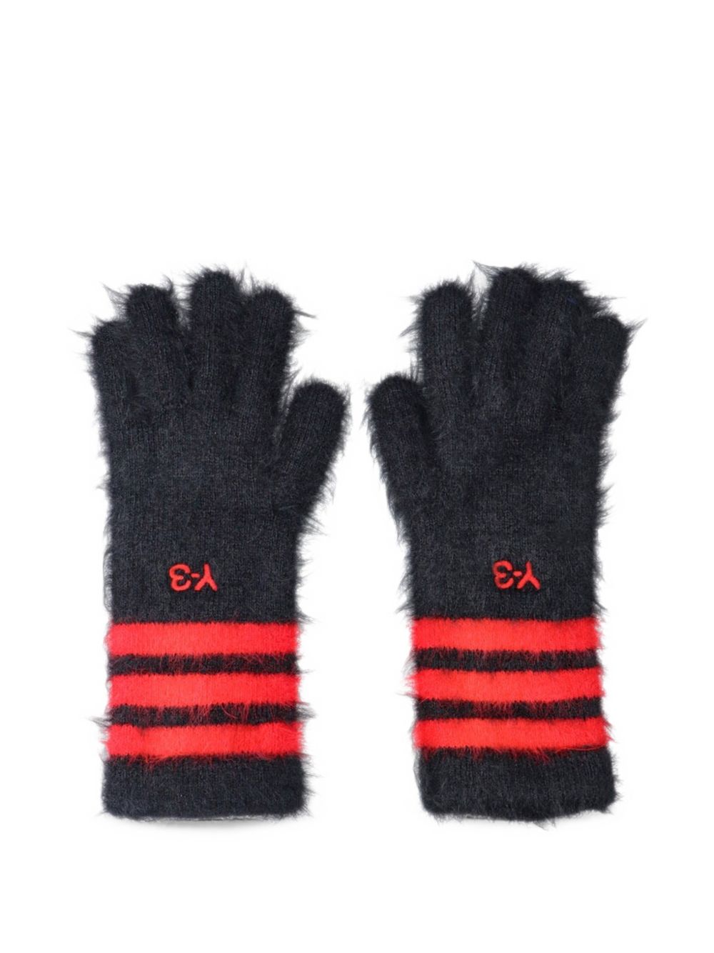 Guanti In Alpaca 3-Stripes KW9704 BLACK Y-3 