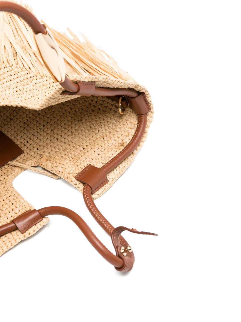 Borsa Shopping Piccola con Frange Goldentime 4470XS26A2 NATURAL ZIMMERMANN 