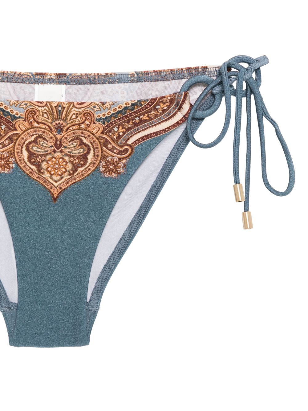 Mahon Ring Tri Bikini 4621WSS263 BLUE PAISLEY ZIMMERMANN 