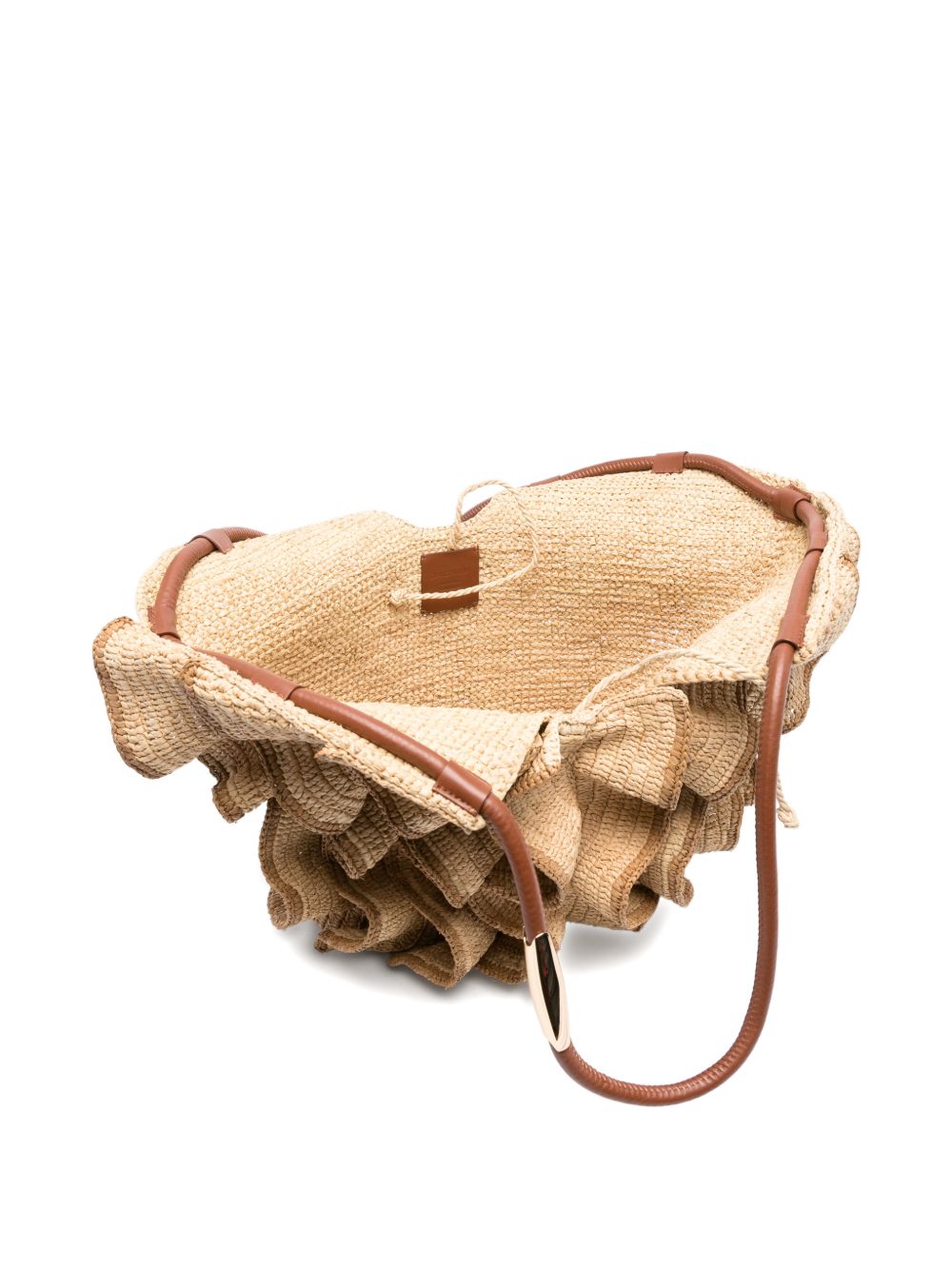 Borsa Shopping Media con Volant Goldentime 7263XS26A2 NATURAL ZIMMERMANN 