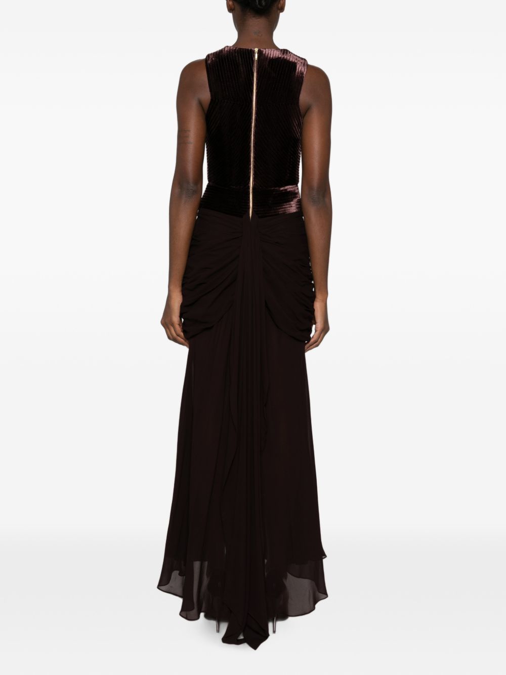 Valiant Draped Slinky Gown 9454DF261 WINE ZIMMERMANN 
