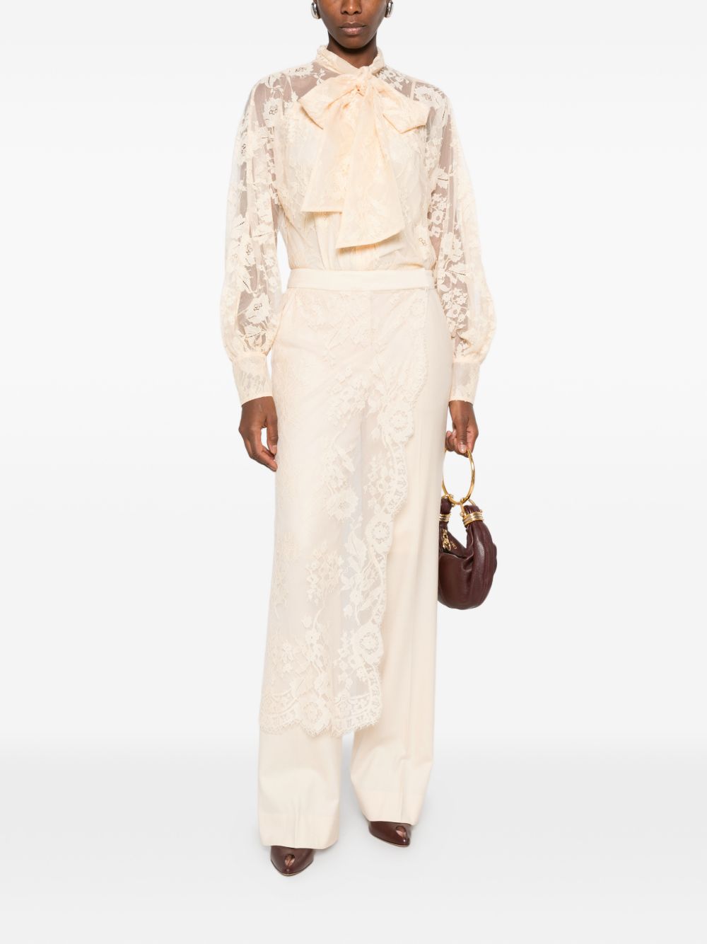 Valiant Lace Wrap Pant 9631PF261 CREAM ZIMMERMANN 