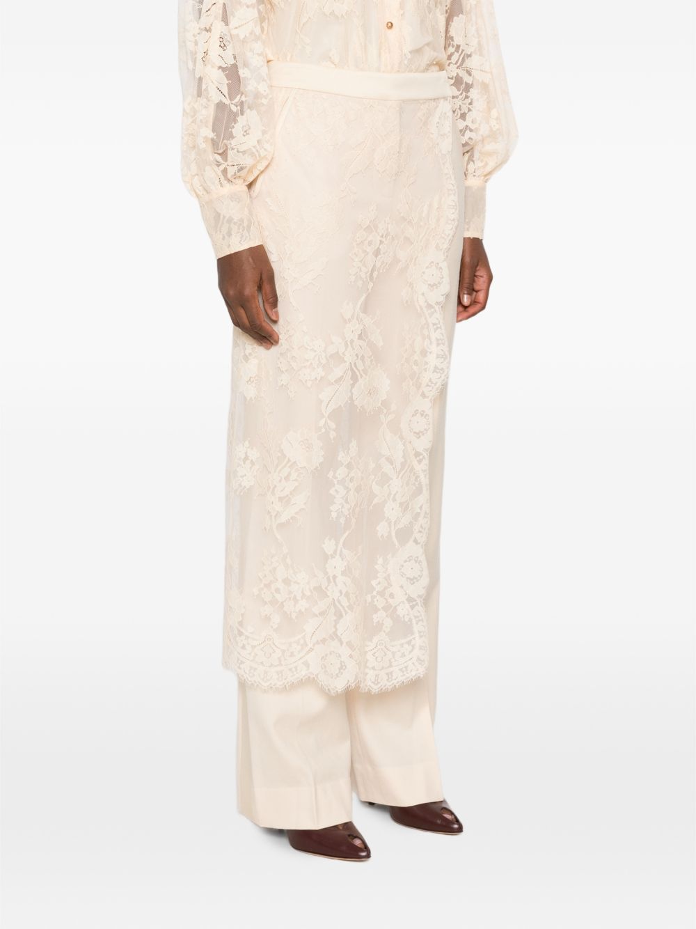Valiant Lace Wrap Pant 9631PF261 CREAM ZIMMERMANN 