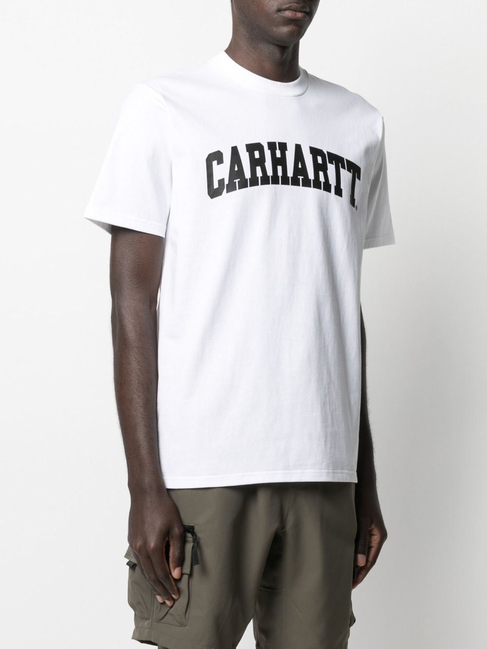 Tshirt I028990 0OK PURPLE WHITE CARHARTT WIP 