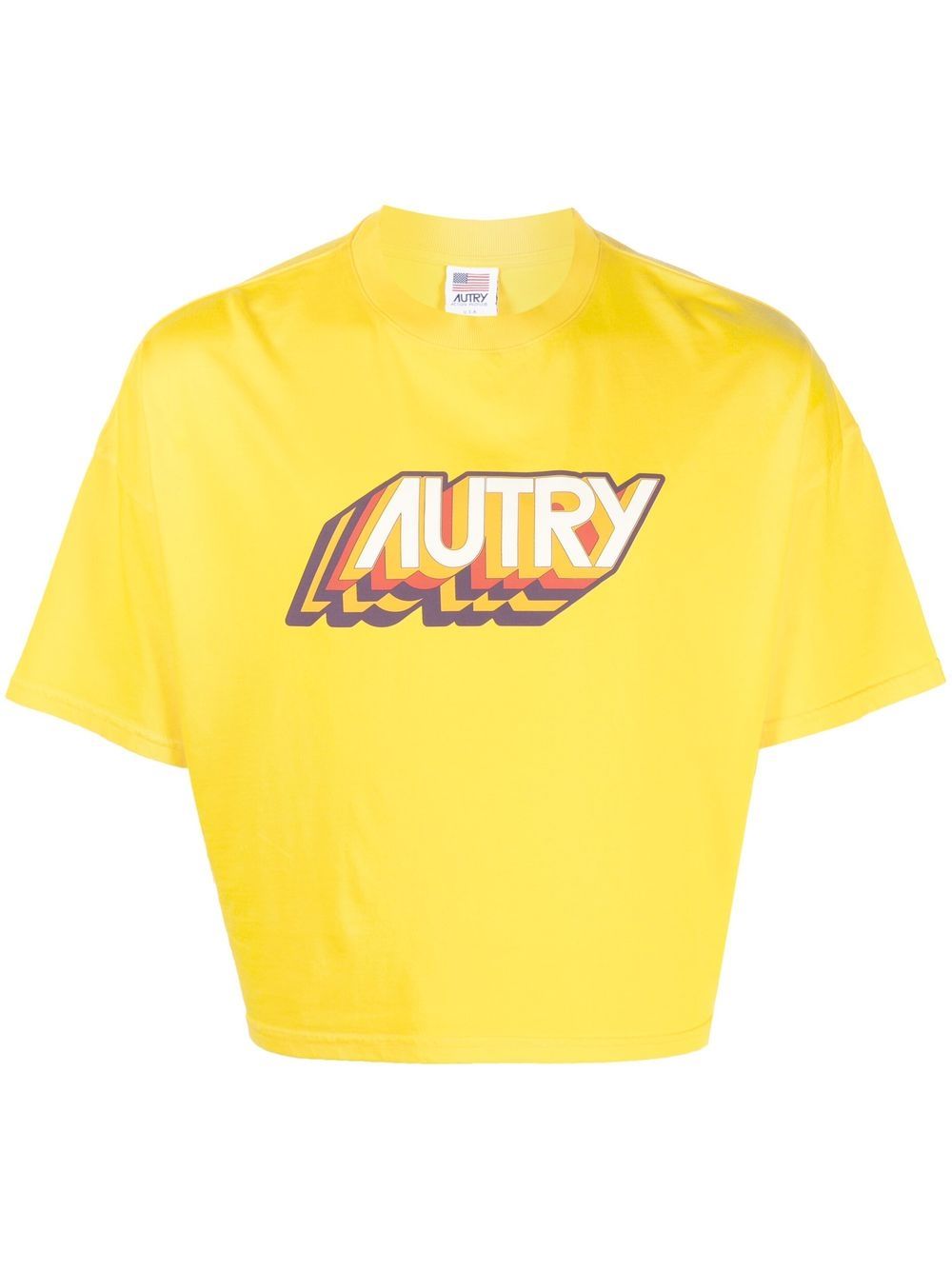 Tshirt TSAW2608 YELLOW AUTRY 