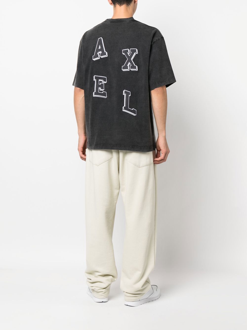 Tshirt A0787001 BLACK OLD DYE AXEL ARIGATO 