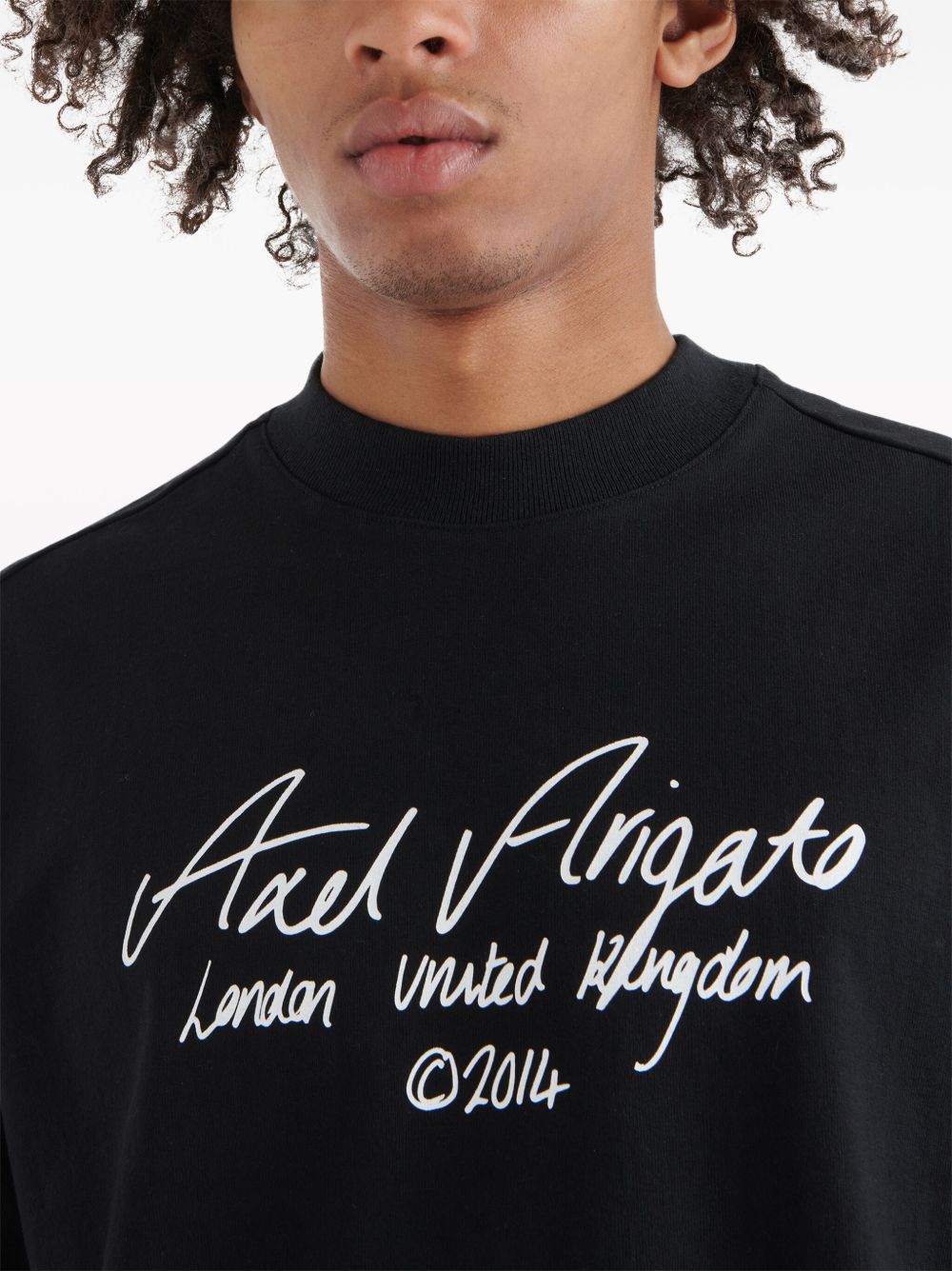 Tshirt A2223001 BLACK AXEL ARIGATO 