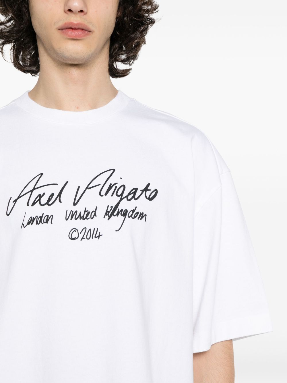 Tshirt A2223002 WHITE AXEL ARIGATO 