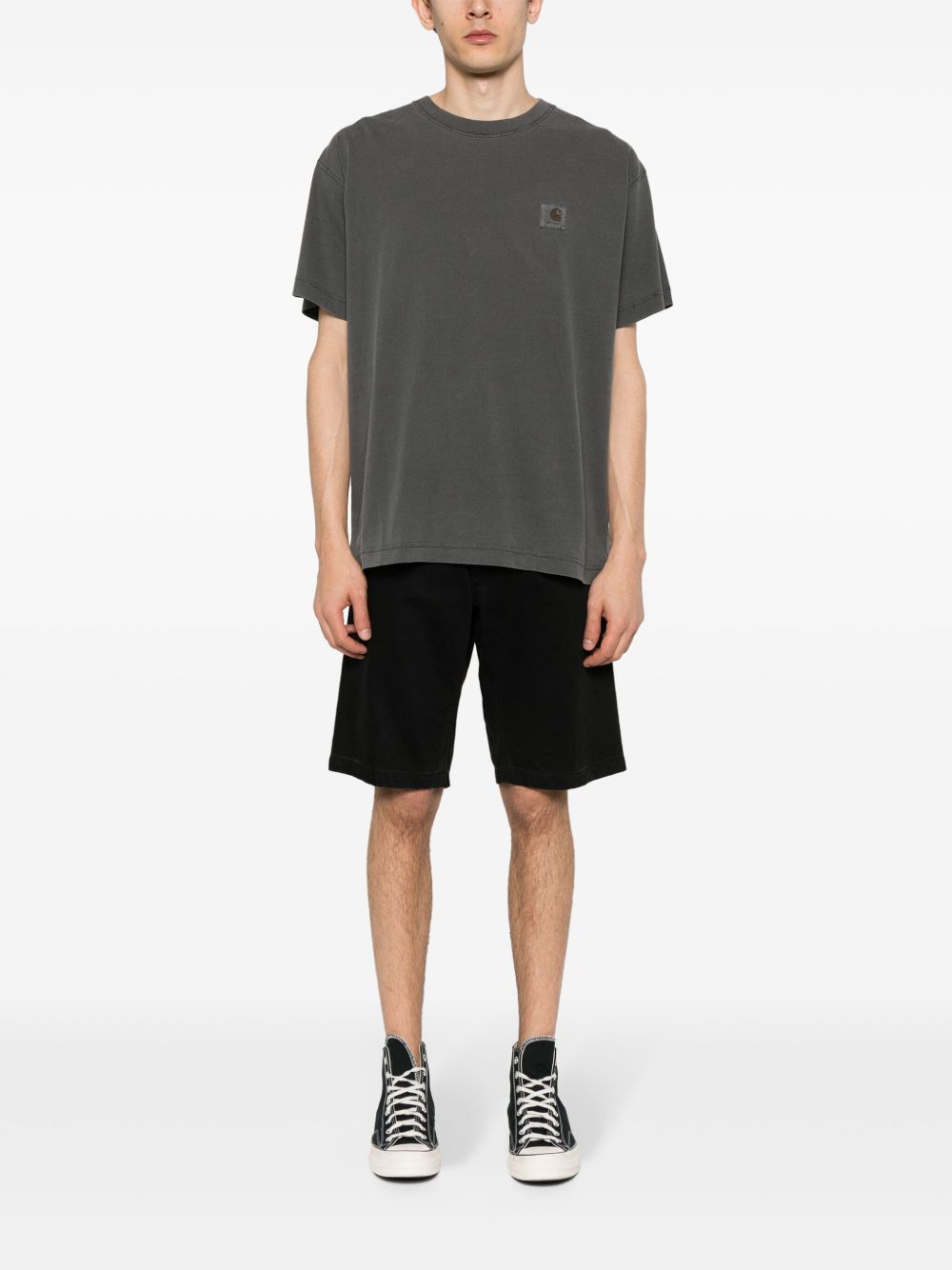 Tshirt I029949 98GD CHACOAL GARMENT DYED CARHARTT WIP 