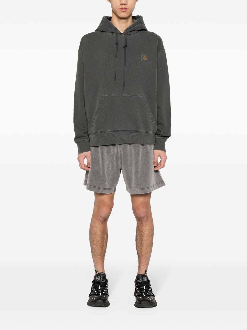 Felpa I029963 98GD CHACOAL GARMENT DYED CARHARTT WIP 