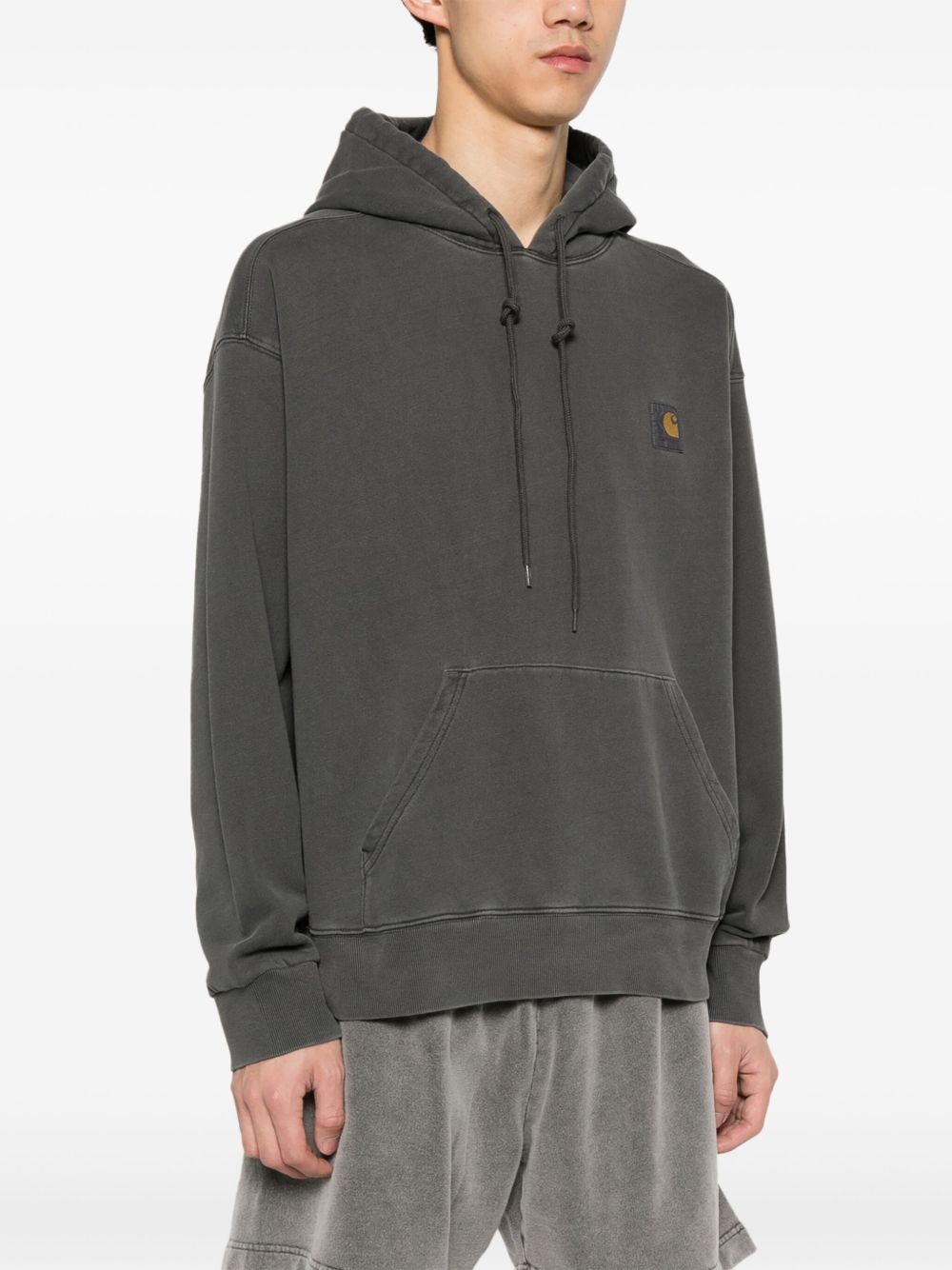 Felpa I029963 98GD CHACOAL GARMENT DYED CARHARTT WIP 