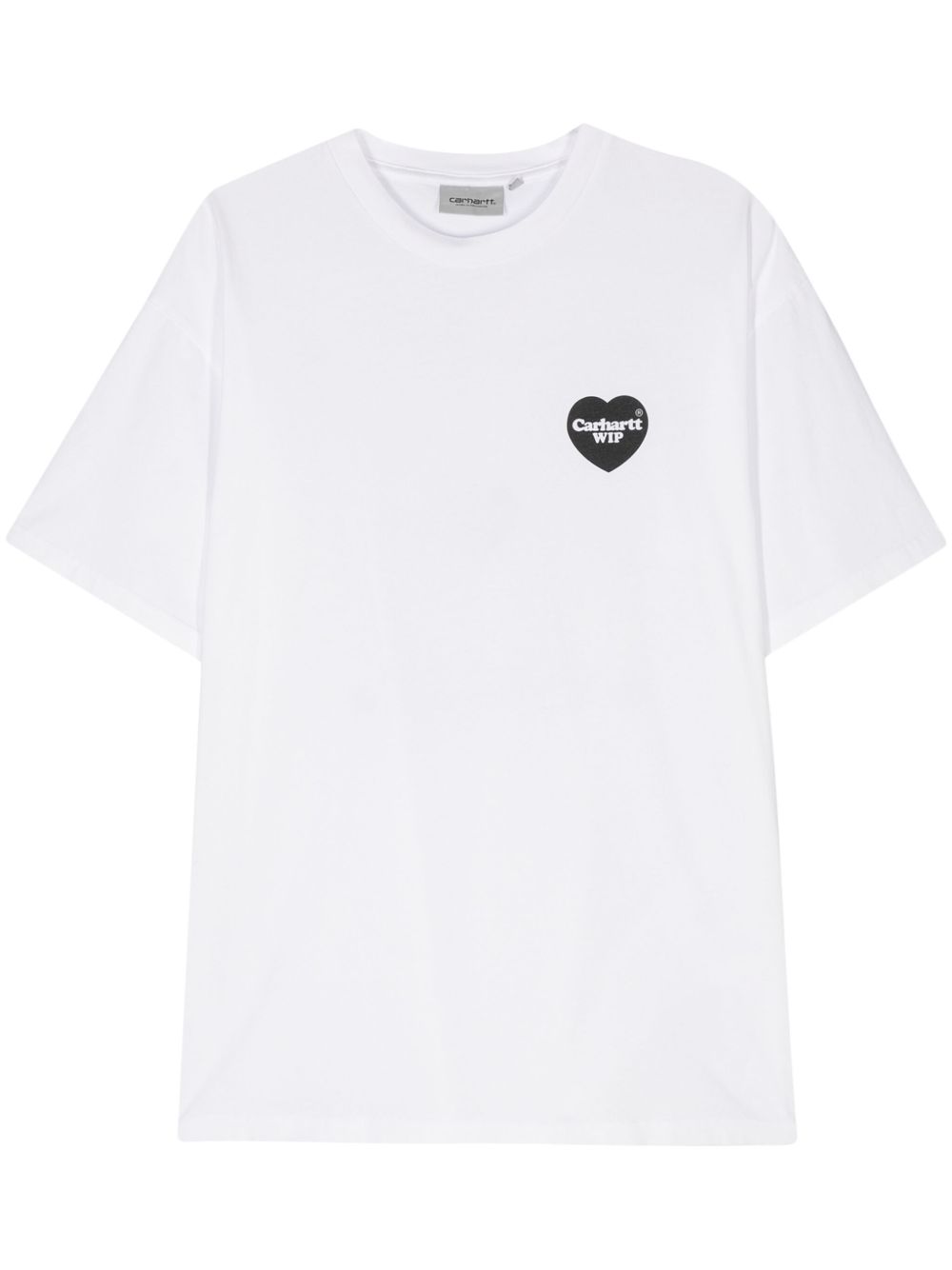 Tshirt I033116 00A06 WHITE BLACK STONE WASHED CARHARTT WIP 