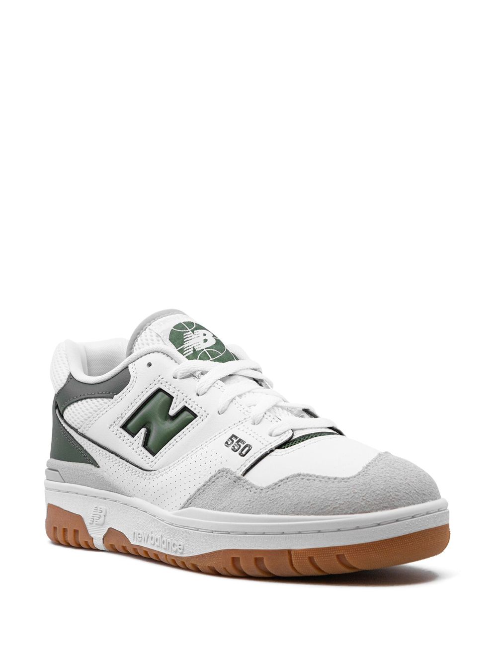 Calzature BB550ESB WHITE GREEN NEW BALANCE 