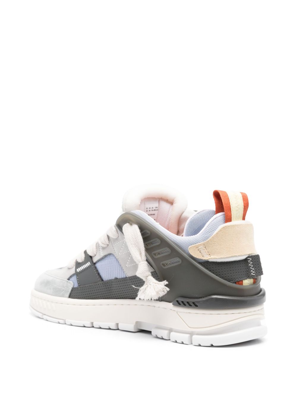 AREA PATCHWORK SNEAKER F2761003 DK GREY LT YELLOW AXEL ARIGATO 