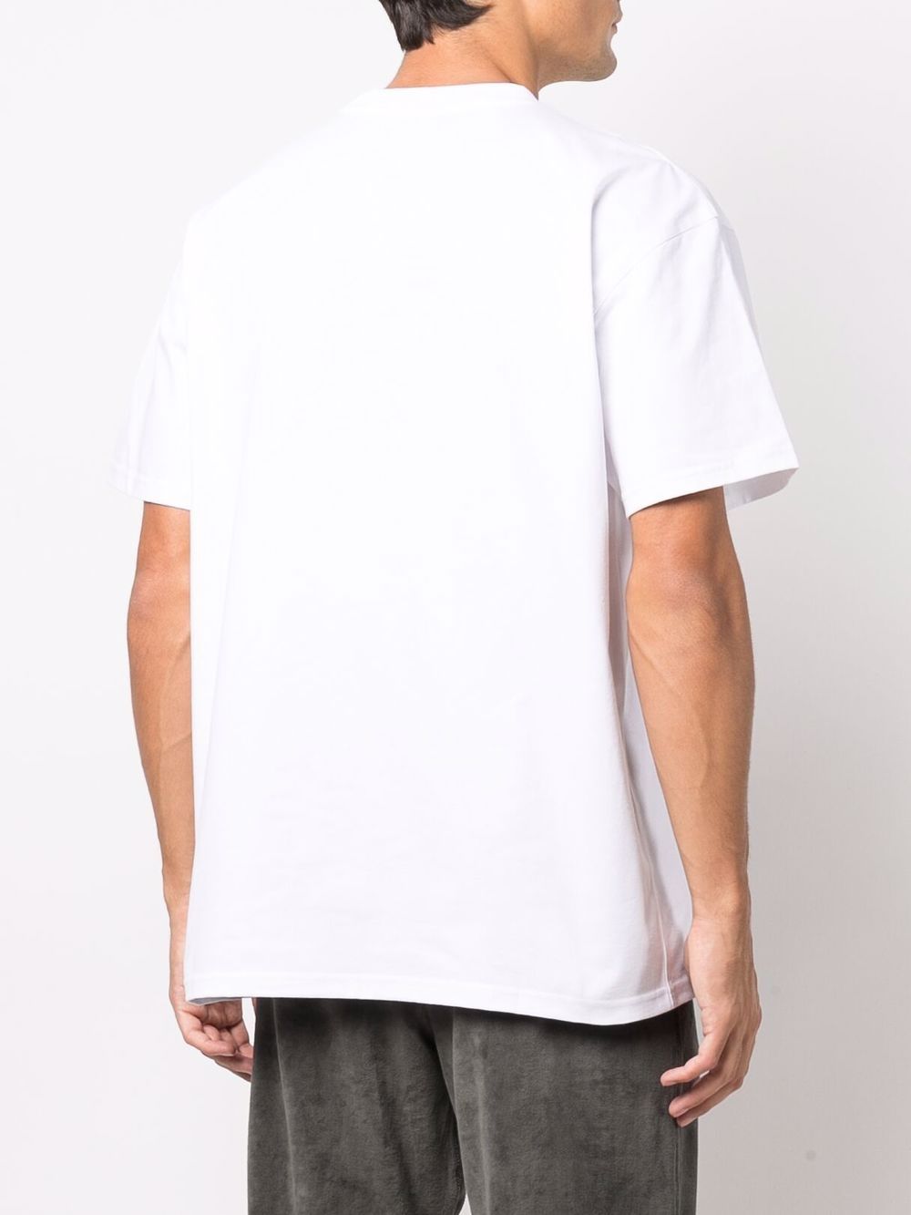 S/S American Script T-Shirt I029956 02XX WHITE CARHARTT WIP 