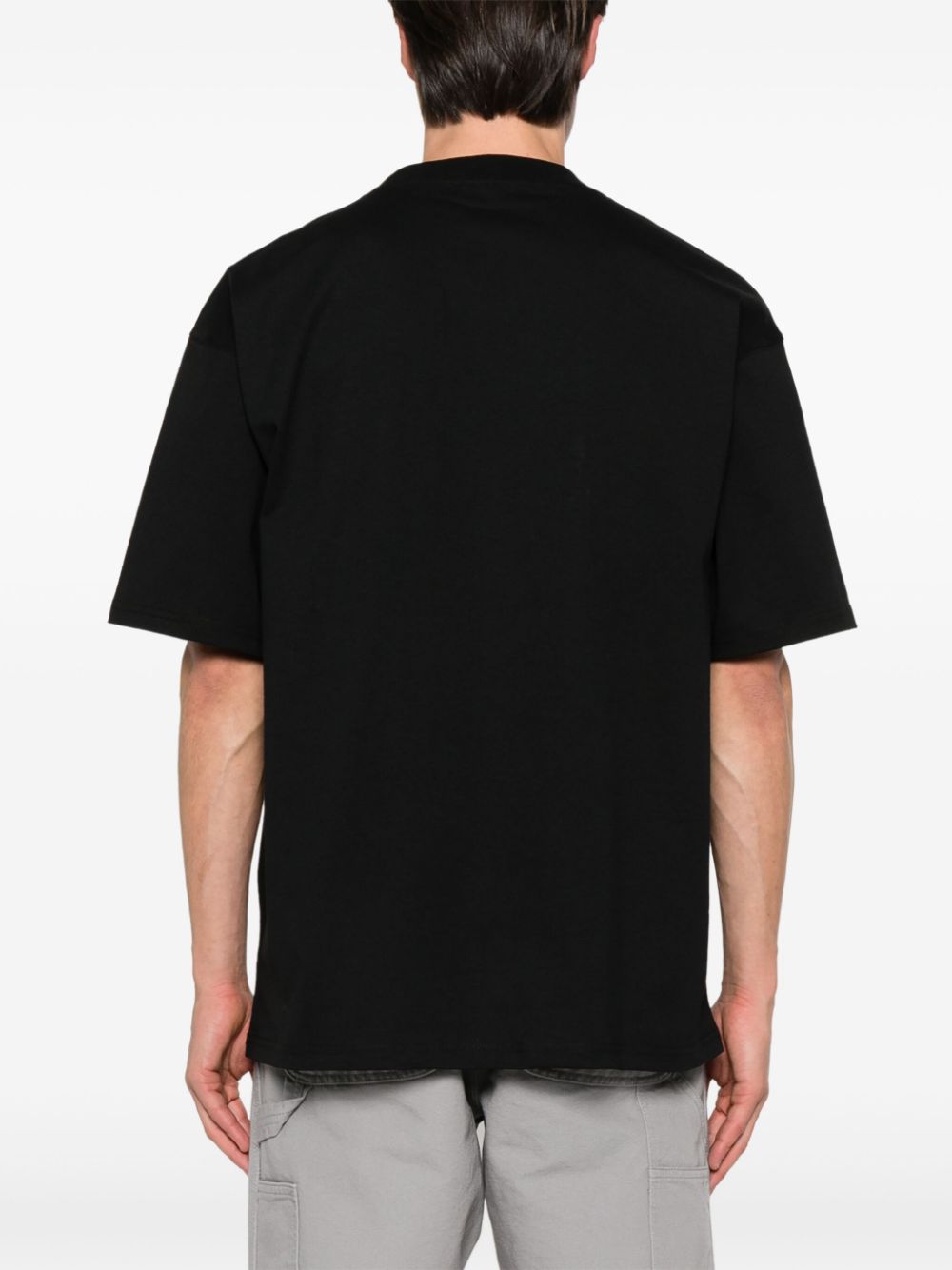 Eldon Pocket T-shirt Organic Cotton Single Jersey I034365 89XX BLACK CARHARTT WIP 