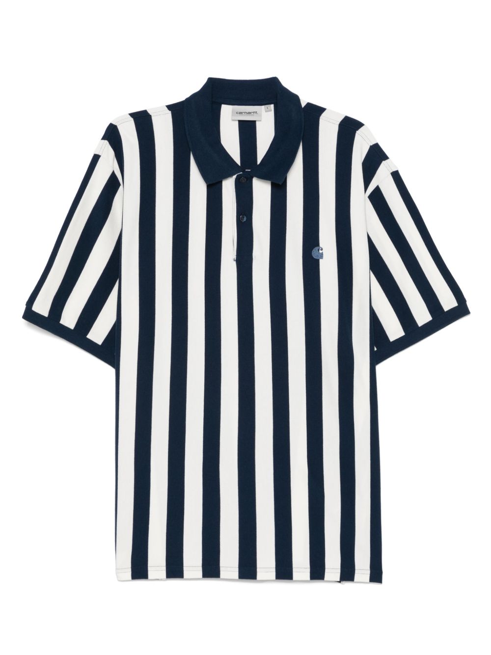 S/S BOYNTON POLO GARMENT WASHED PIQUE I034567 2PPXX STRIPE CARHARTT WIP 