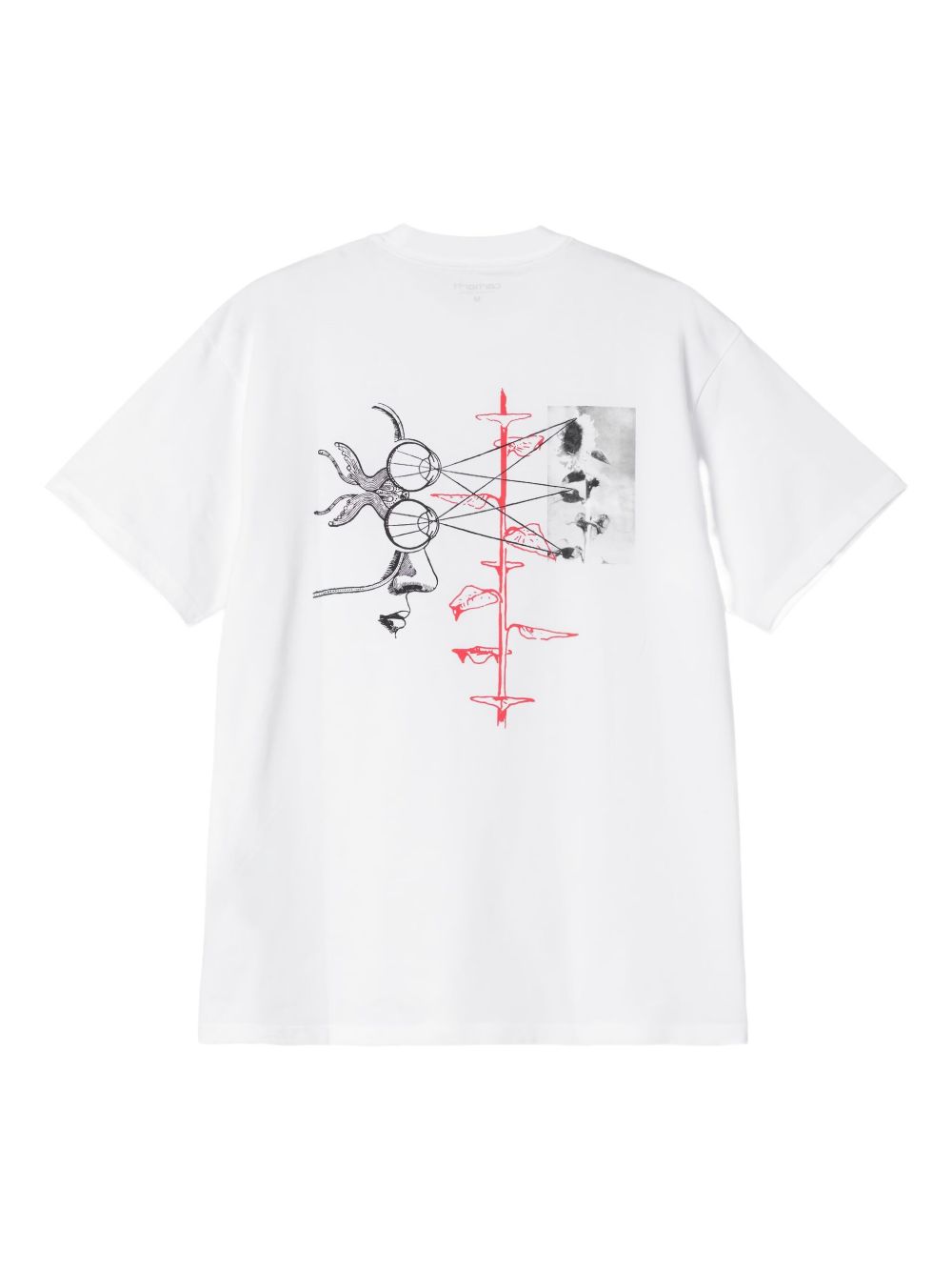 S/S SENSES T-SHIRT ORGANIC COTTON I034771 02XX WHITE CARHARTT WIP 