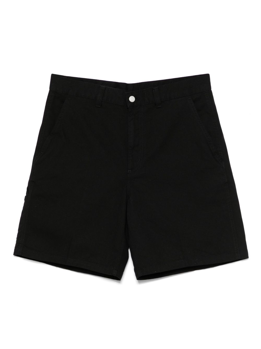 DREWE SHORT FOUNTAIN TWILL I034802 8902 BLACK RINSED CARHARTT WIP 