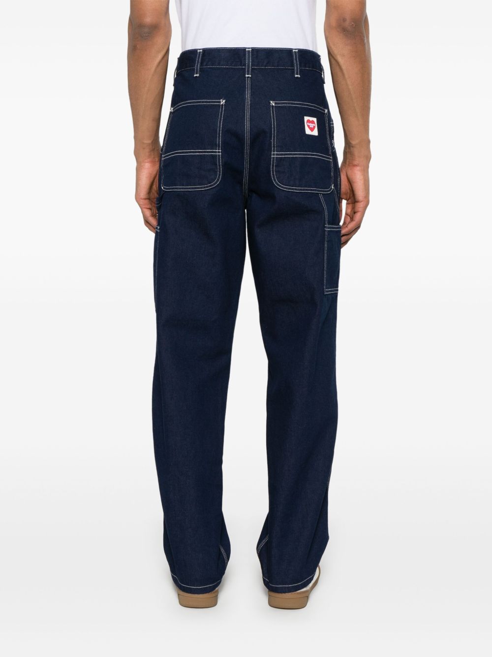 SINGLE KNEE PANTS NORCO DENIM I034864 0102 BLUE RINSED CARHARTT WIP 