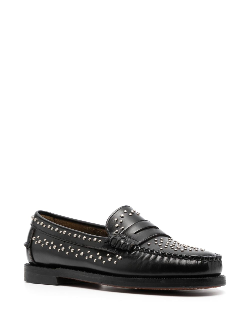 Dan Studs Loafers 78118KW 902 BLACK SEBAGO 