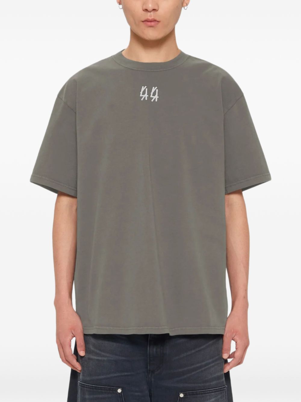 T-Shirt Con Logo Frontale B0030556FA724 P777 GRANITE 44 LABEL GROUP 