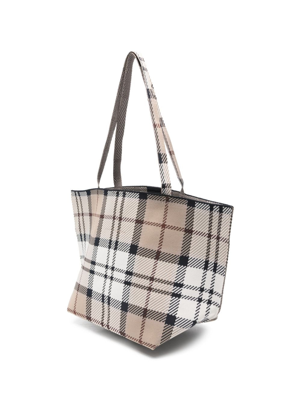 Borsa tote grande in tartan Layla LBA0517 BE71 ROSEWOOD TARTAN BARBOUR 