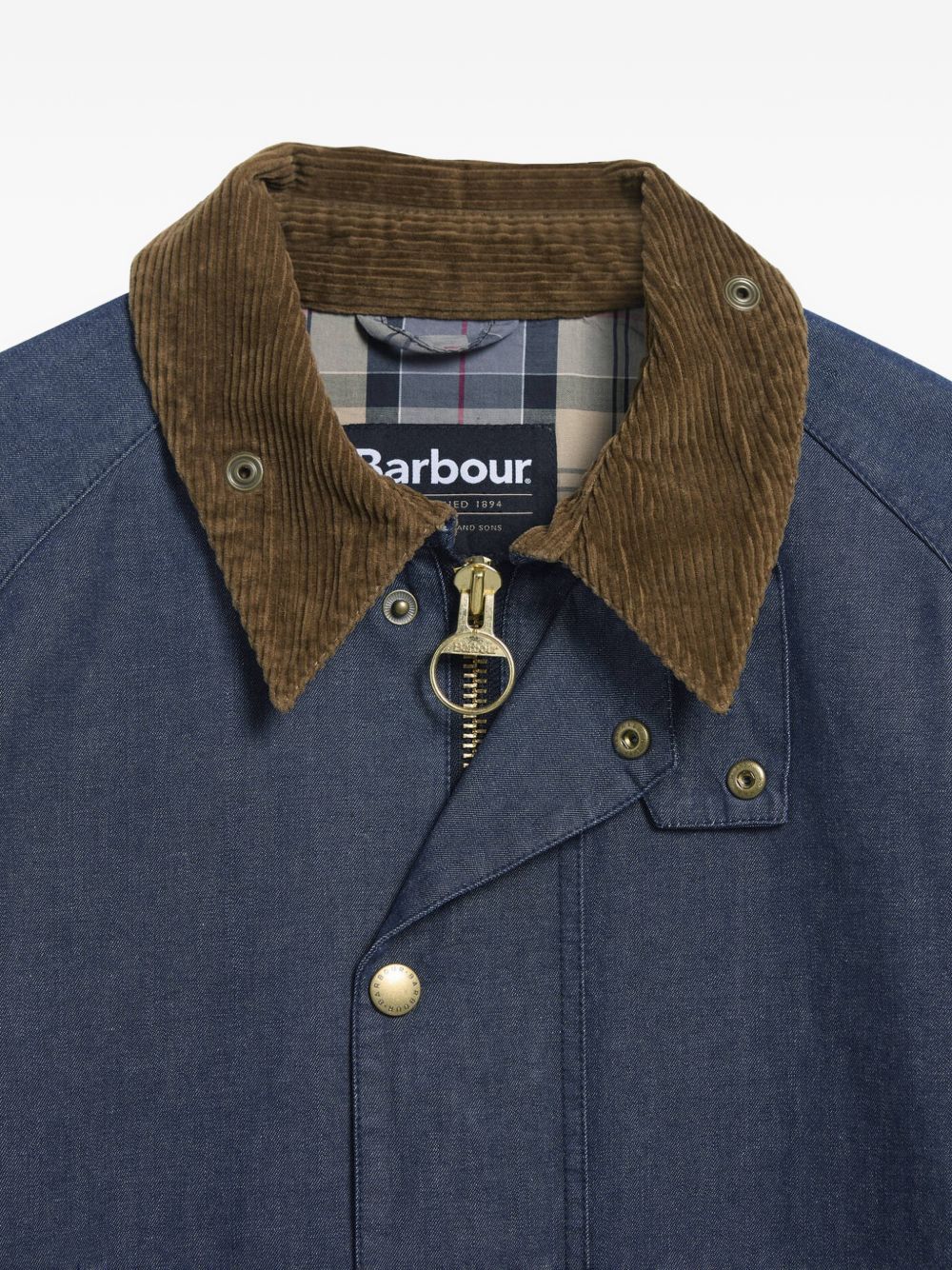Giacca casual Transport in denim MCA1105 IN71 INDIGO BARBOUR 