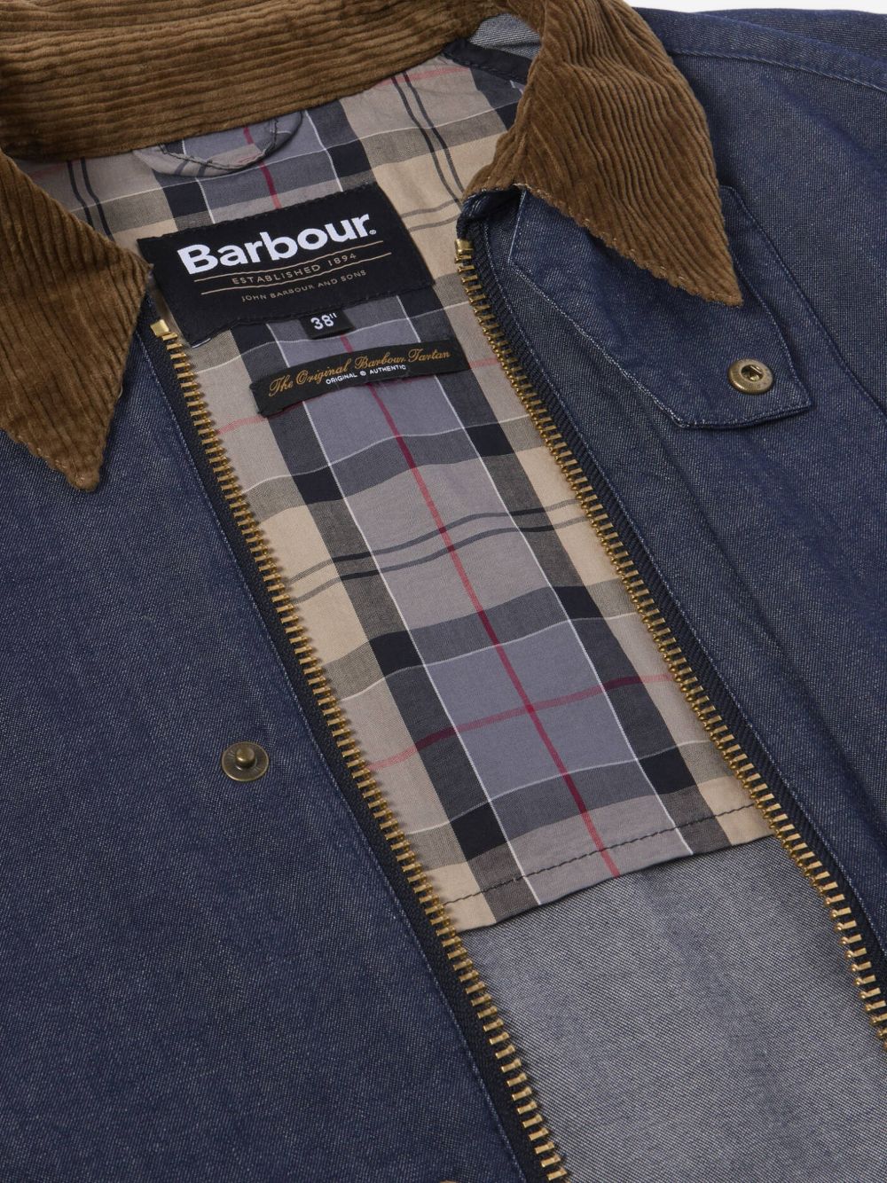 Giacca casual Transport in denim MCA1105 IN71 INDIGO BARBOUR 