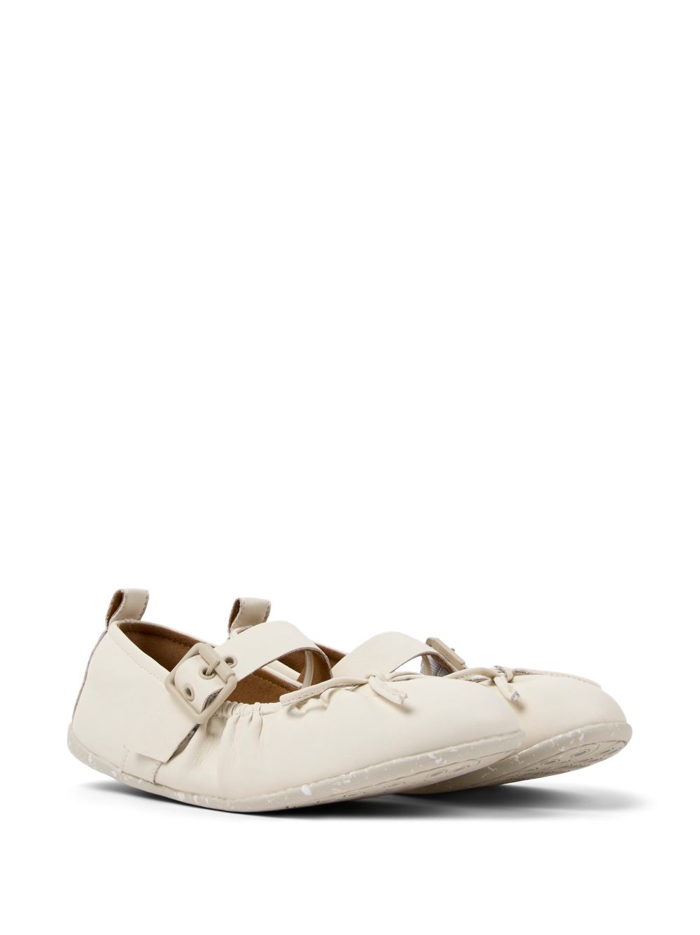 Ballerina Pelinova In Pelle K201927 002 WHITE CAMPER 