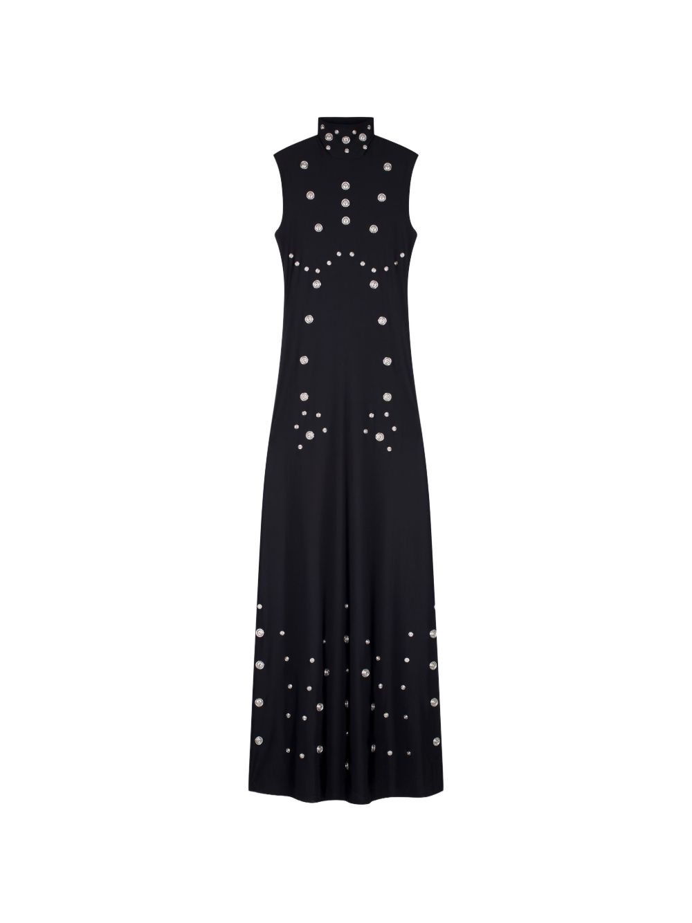 Sleeveless Snaps Dress COPR275F5021 BLACK COPERNI 