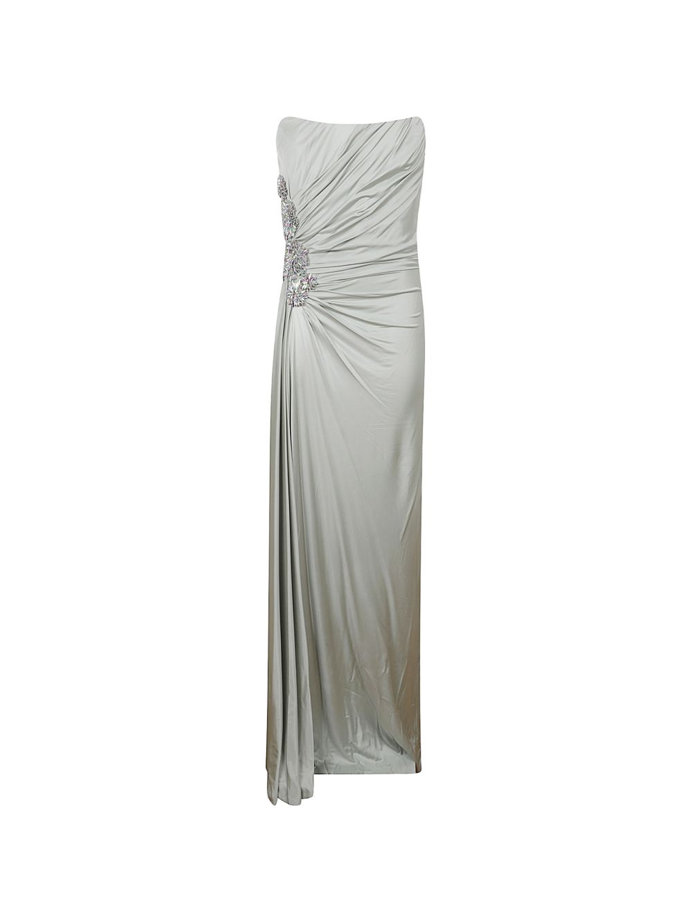 Lorinne Jersey Crystal Gown PS2659 8195 DUSTY MINT COSTARELLOS 