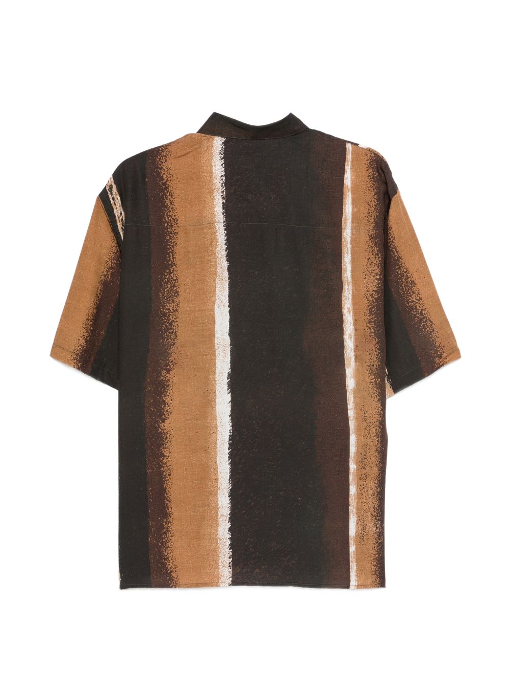 Camicia Eric Gaba Vivido 26S95GV G101 MARRONE ARANCIO COSTUMEIN 