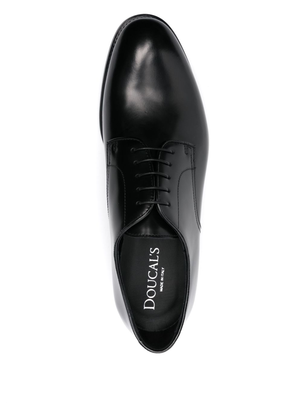 Stringata Derby in pelle DU1003YORKUF269NN00 NERO DOUCAL`S 