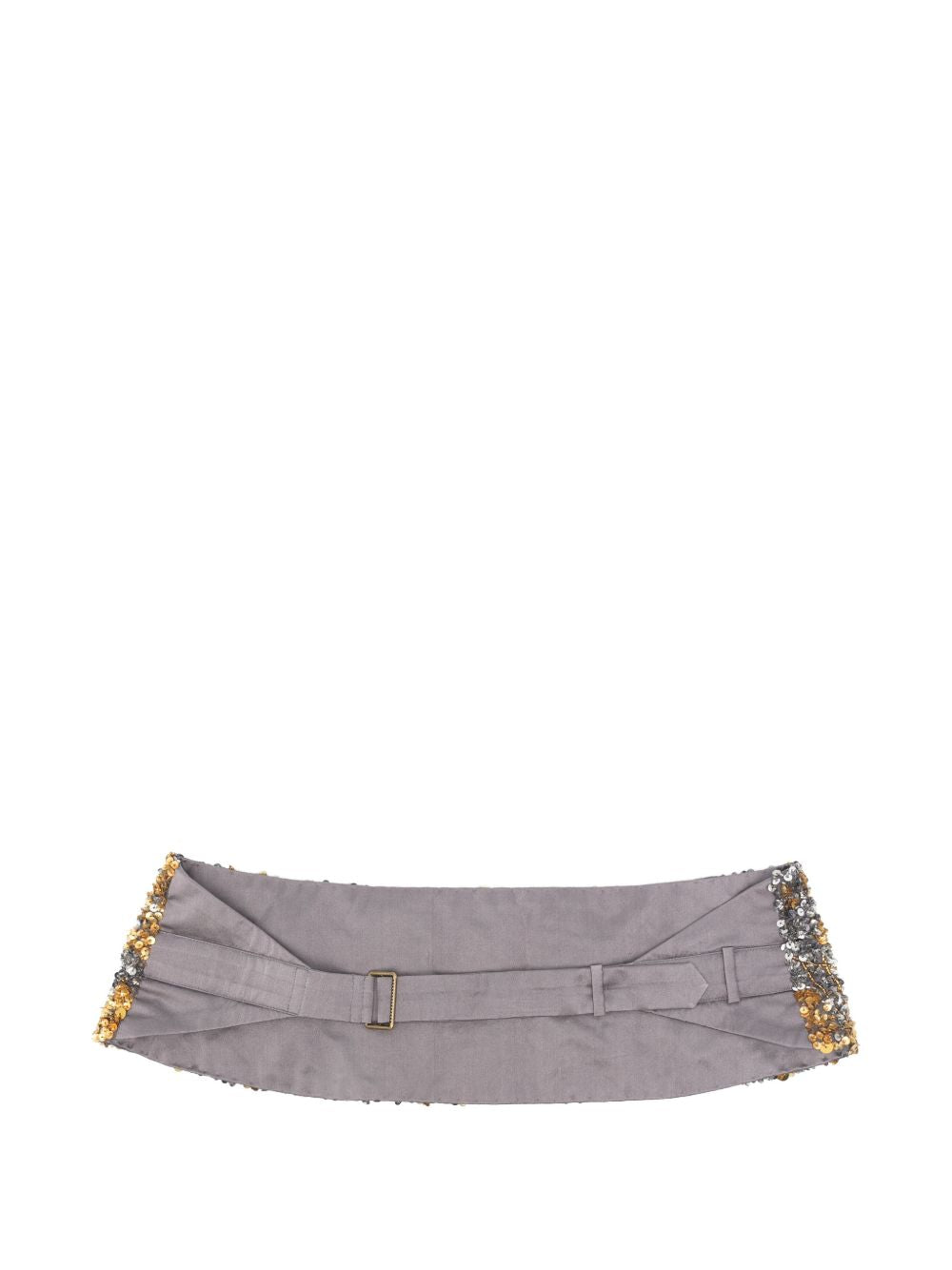 Embroidered cummerbund GIOTTOEMB3373 952 SILVER DRIES VAN NOTEN 
