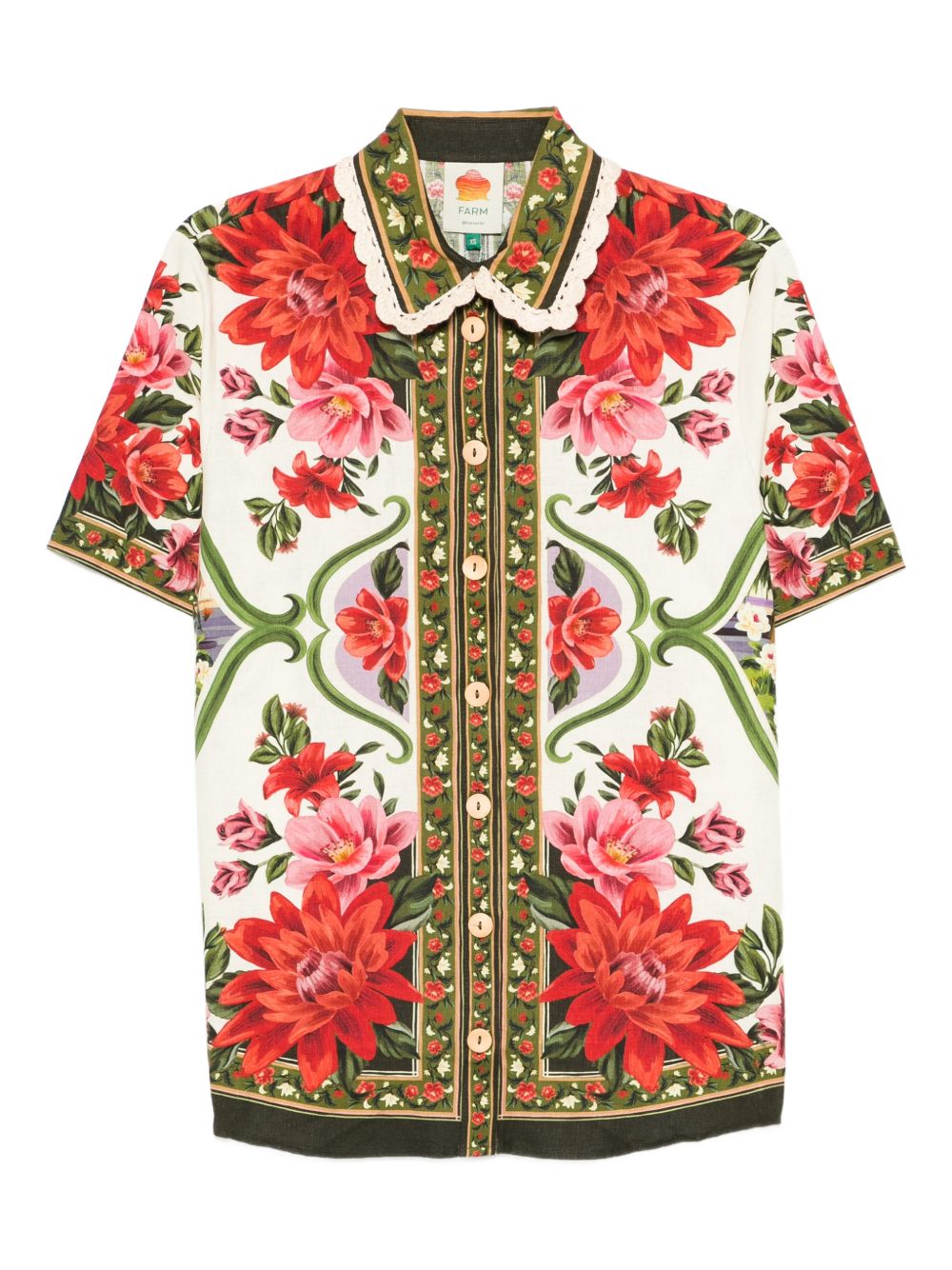 Camicetta Con Motivo Floreale 344169 26106 FLORAL FARM RIO 