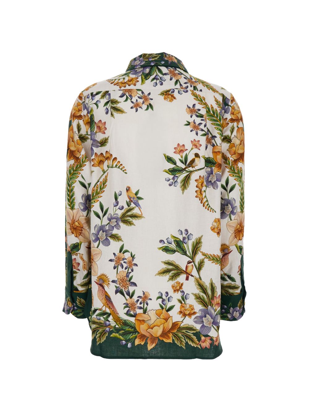 Floral-print long-sleeve shirt 349062 26068 NATURE SAND FARM RIO 