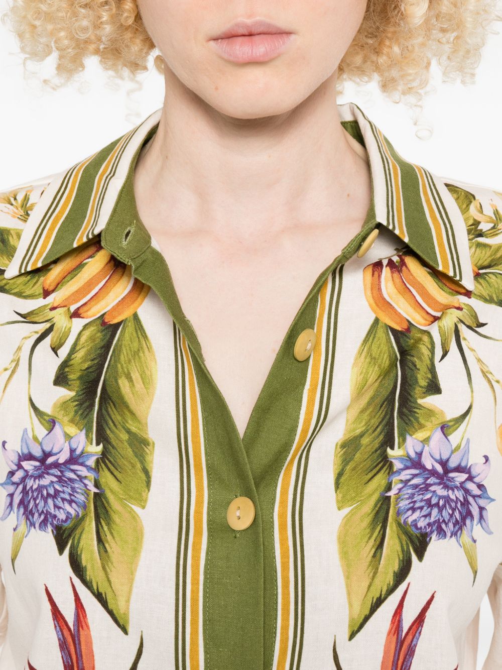 Camicia Tropical 349085 26100 TROPICAL SCARF FARM RIO 