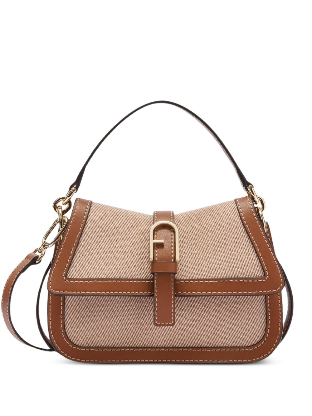 Furla Flow Borsa A Mano MINI WB02041BX3542 TCO00 TONI COGNAC FURLA 