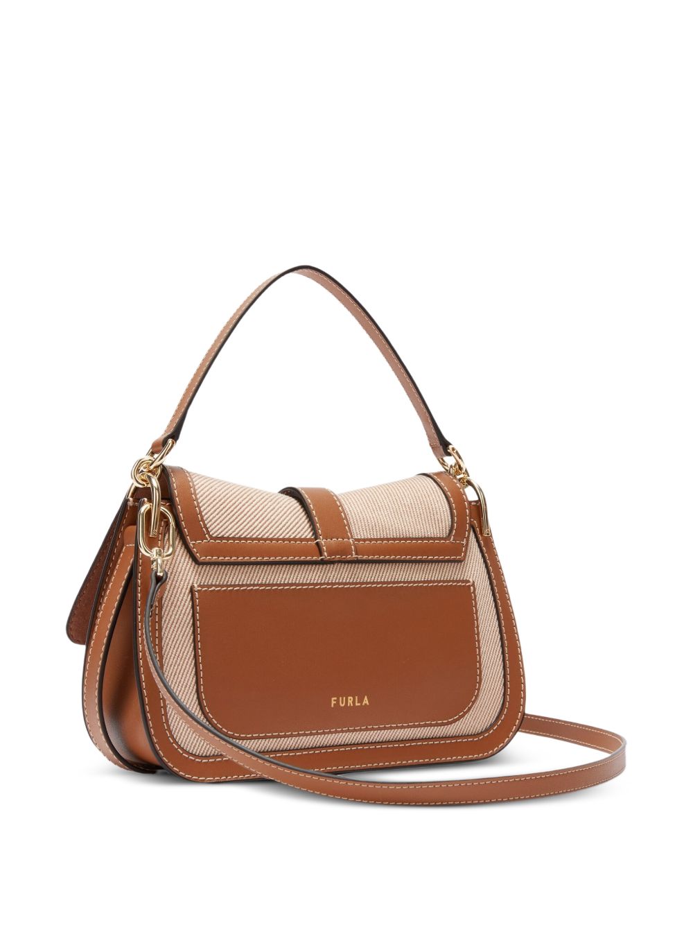 Furla Flow Borsa A Mano M WB02042BX3542 TCO00 TONI COGNAC FURLA 